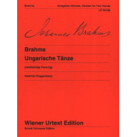 Johannes Brahms: Hungarian Dances - Version For 2 Hands (noty na klavír)