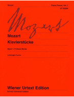 Wolfgang Amadeus Mozart: Piano Pieces 1 - Early Works (noty na klavír) Wolfgang Amadeus Mozart: Piano Pieces 1 - Early Works (noty na klavír)