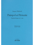 Jacques Offenbach: Paimpol et Perinette (noty na klavír, zpěv)