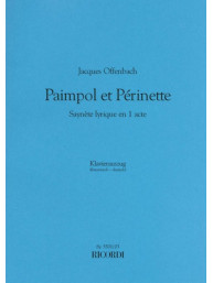 Jacques Offenbach: Paimpol et Perinette (noty na klavír, zpěv)