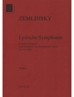 Alexander Zemlinsky: Lyrische Symphonie op. 18 (noty, studijní partitura)