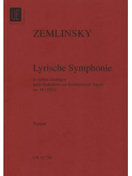 Alexander Zemlinsky: Lyrische Symphonie op. 18 (noty, studijní partitura)