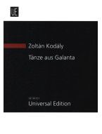 Zoltán Kodály: Dances Of Galanta (noty, studijní partitura)