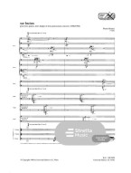 Pierre Boulez: sur Incises (noty, studijní partitura)