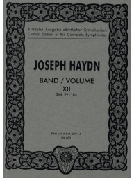Joseph Haydn: Symphonien Nr. 99-104 Band 12 (noty, studijní partitura)