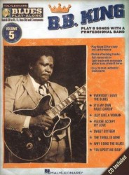 Blues Play-Along 5: B.B. King (noty, nástroje C, Eb, Bb, basového klíče) (+audio)