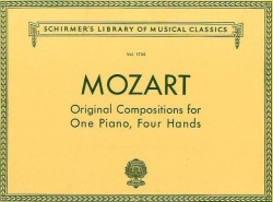 Wolfgang Amadeus Mozart: Original Compositions For One Piano, Four Hands (noty, klavírní duet)