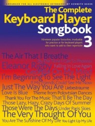 The Complete Keyboard Player: Songbook 3 (noty, akordy, texty)