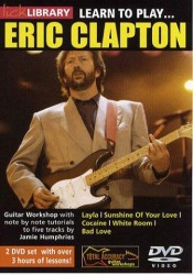 Lick Library: Learn To Play Eric Clapton (video škola hry na kytaru)