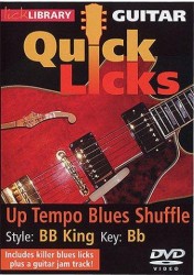 Lick Library: Quick Licks - B.B. King Up Tempo Blues Shuffle (video škola hry na kytaru)