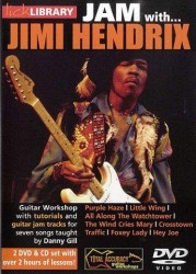 Lick Library: Jam With Jimi Hendrix (DVD & CD) (video škola hry na kytaru)