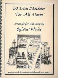 50 Irish Melodies For All Harps (noty, harfa)