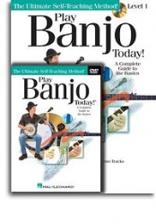 Play Banjo Today! Beginner's Pack (noty, tabulatury, banjo) (+CD & DVD)