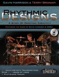 Gavin Harrison/Terry Branam: Rhythmic Designs - A Study Of Practical Creativity (noty, bicí) (+DVD)