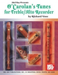 O'Carolan's Tunes for Treble/Alto Recorder (noty pro zobcovou flétnu)