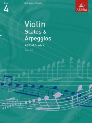 ABRSM: Violin Scales & Arpeggios - Grade 4 (2012) (noty na housle)