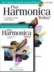Play Harmonica Today! Beginner's Pack (noty na harmoniku) (+CD & DVD)