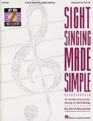 Sight Singing Made Simple (noty na zpěv) (+audio)