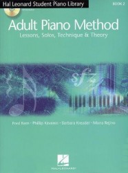 Hal Leonard Adult Piano Method: Lessons, Solos, Technique & Theory Book 2 (noty na sólo klavír) (+audio)
