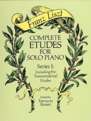 Franz Liszt: Complete Etudes For Solo Piano Series I (noty na sólo klavír)