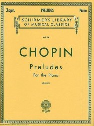 Frederic Chopin: Preludes For The Piano (noty na sólo klavír)