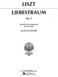 Franz Liszt: Liebestraume No.3 In A Flat Major (Simplified) (noty na sólo klavír)