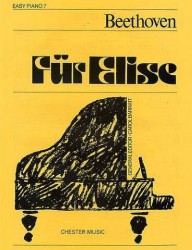 Beethoven: Fur Elise / Pro Elišku - Easy Piano No.7(noty na snadný sólo klavír)
