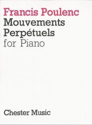 Francis Poulenc: Mouvements Perpetuels (noty na sólo klavír)