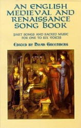 An English Medieval And Renaissance Song Book (noty na sborový zpěv SATB)