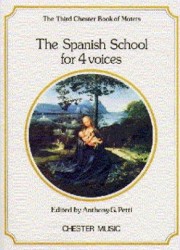 The Chester Book Of Motets Vol. 3: The Spanish School For 4 Voices (noty na sborový zpěv SATB) (+audio)