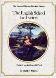 The Chester Book Of Motets Vol. 2: The English School For 4 Voices (noty na sborový zpěv SATB, klavír)