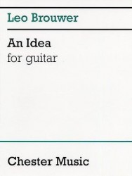 Brouwer: An Idea For Guitar (noty na kytaru)