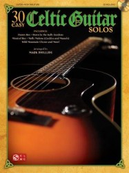 30 Easy Celtic Guitar Solos (noty, tabulatury na kytaru) (+audio)