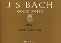 J.S. Bach: Organ Works Book 11 - Four Concertos (Novello) (noty na varhany)