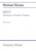 Michael Nyman: MGV (Musique A Grande Vitesse) - Study Score (noty, komorní soubor, orchestr)