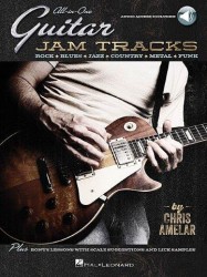 All-In-One Guitar Jam Tracks: Rock, Blues, Jazz, Country, Metal & Funk (noty, tabulatury na kytaru) (+audio)