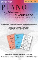 Piano Adventures: Flashcards In-a-Box (noty na sólo klavír)
