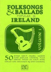 Folksongs & Ballads Popular In Ireland Vol. 1 (noty, melodická linka, akordy)