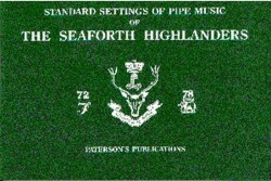 Standard Settings Of Pipe Music Of The Seaforth Highlanders (noty na dudy)