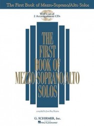 The First Book Of Mezzo-Soprano/Alto Solos (noty na zpěv, klavír) (+audio)