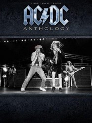 AC/DC Anthology (noty na klavír, zpěv, akordy na kytaru)