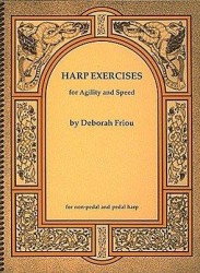 Deborah Friou: Harp Exercises For Agility And Speed (noty na harfu)