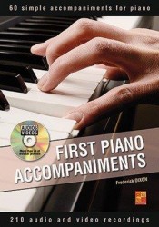 Frederick Dixon: First Piano Accompaniments (noty na sólo klavír) (+DVD)