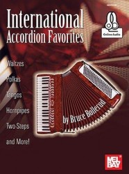 Bruce Bollerud: International Accordion Favorites (noty na akordeon) (+audio)