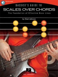 Chad Johnson: Bassist's Guide To Scales Over Chords (noty, tabulatury na baskytaru) (+audio)