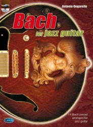 Bach for Jazz Guitar (noty na kytaru) (+audio)