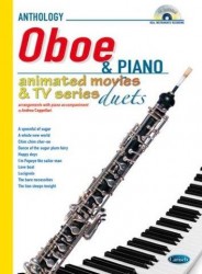 Animated Movies and TV Duets for Oboe And Piano (noty na hoboj, klavír) (+audio)