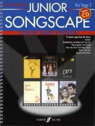 Lin Marsh: Junior Songscape - Stage And Screen (noty na klavír, zpěv, akordy na kytaru) (+audio)