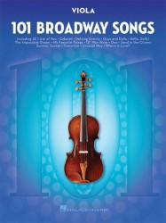 101 Broadway Songs: Viola (noty na violu)