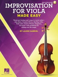 Laurie Gabriel: Improvisation For Viola Made Easy (noty na violu) (+audio)